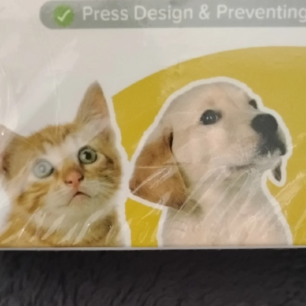 Tear Stain Remover Kit for Dogs and Cats - Blue and Yellow